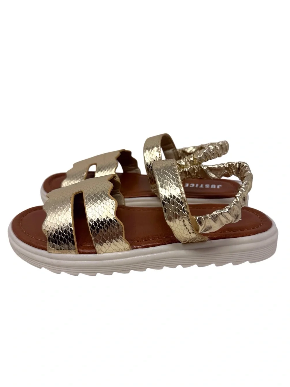 Justice girls metallic